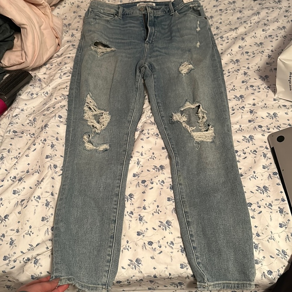 A&F curve love high rise super skinny ankle 29/8r